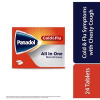 Panadol Cold & Flu All in One 24 Tablets