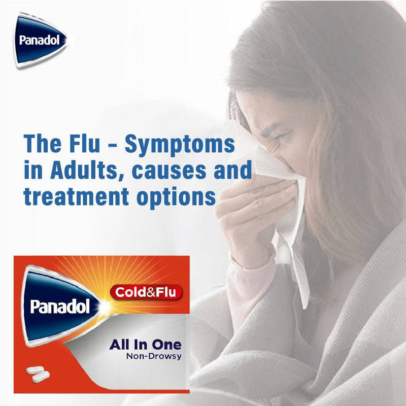 Panadol Cold & Flu All in One 24 Tablets
