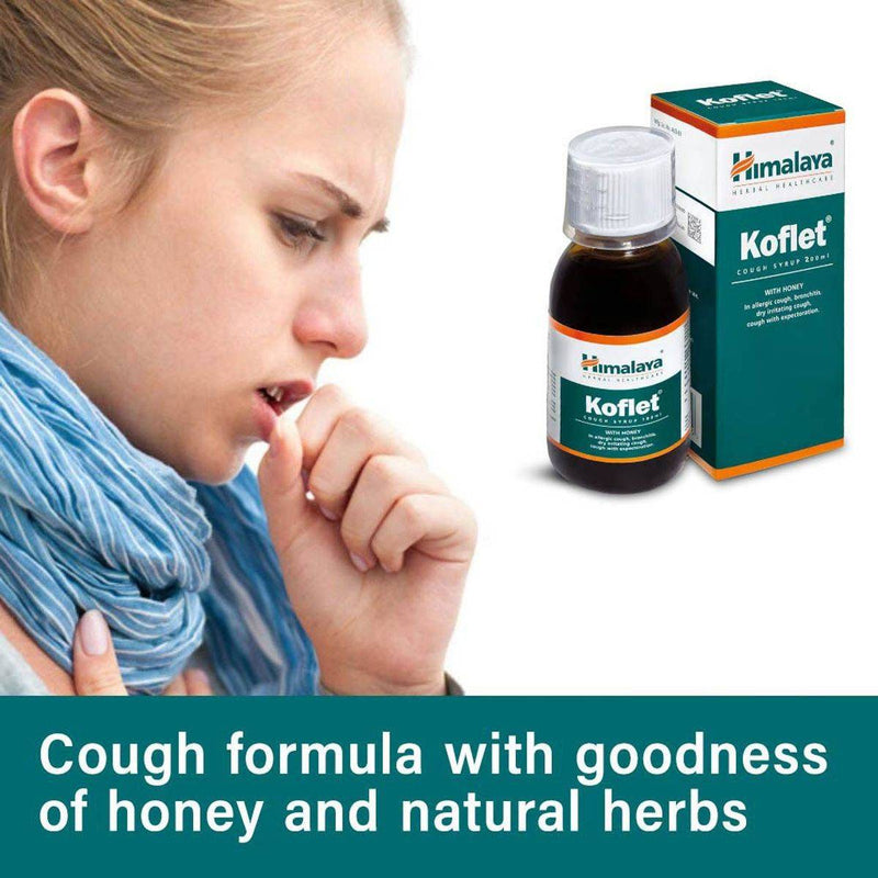 Himalaya Koflet Cough Syrup with Honey 200ml