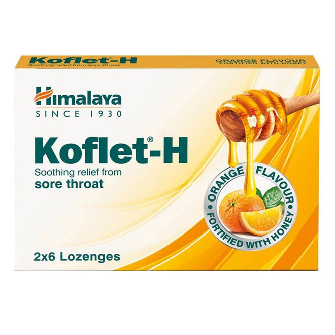 Himalaya Koflet Lozenges Orange 12 Packs