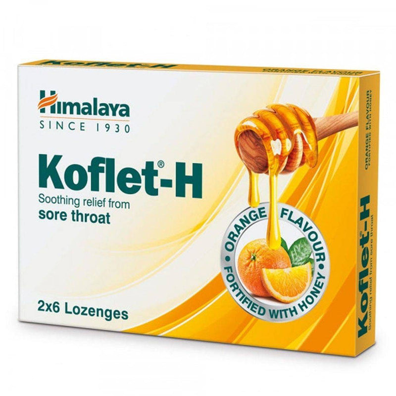Himalaya Koflet Lozenges Orange 12 Packs