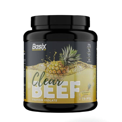 Basix Clear Beef Protein Isolate Pineapple 998g - Chemist Warehouse UAE