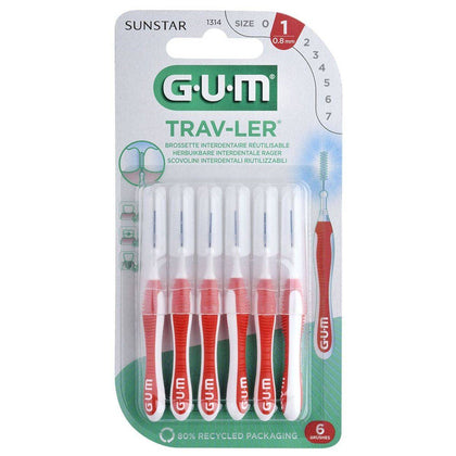 Gum TravLer Interdental Brush 8mm - Chemist Warehouse UAE