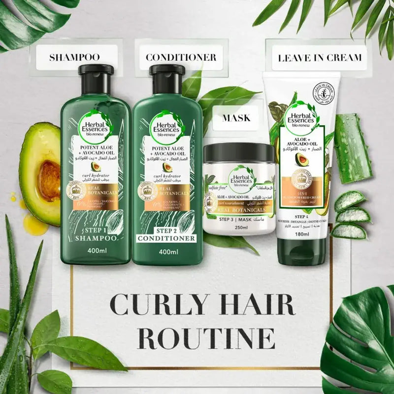 Herbal Essences Bio Renew Aloe + Avocado Oil Conditioner 400ml