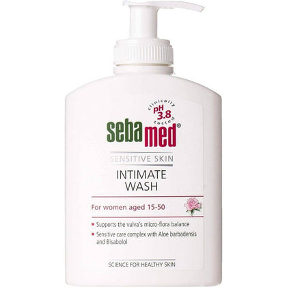Sebamed Sensitive Skin Intimate Wash Emulsion Ph 3.8 200ml - Chemist Warehouse UAE