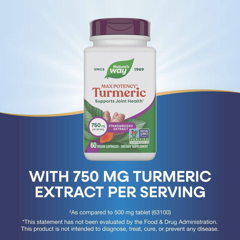 Natures Way Turmeric 60 Tablets