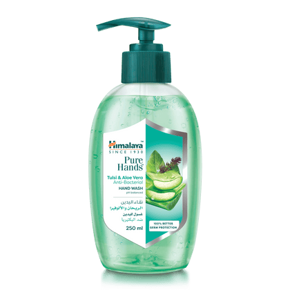Himalaya Hand Wash Tulsi Aloe Vera 250ml - Chemist Warehouse UAE