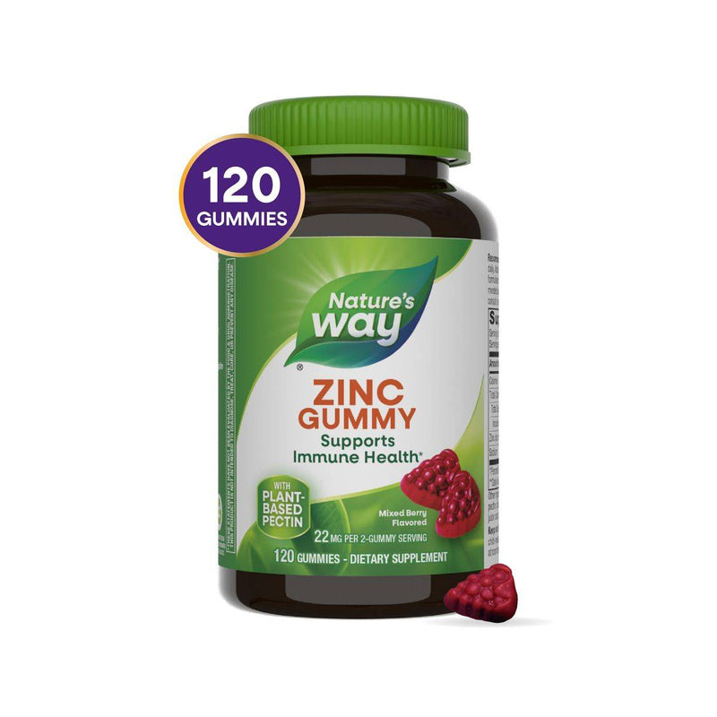 Natures Way Zinc Gummies 120 Gummies