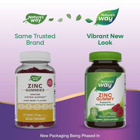 Natures Way Zinc Gummies 120 Gummies
