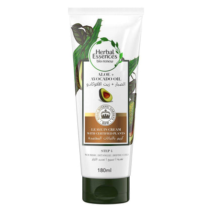 Herbal Essences Bio Renew Aloe + Avocado Oil Leave In Cream 180ml - Chemist Warehouse UAE