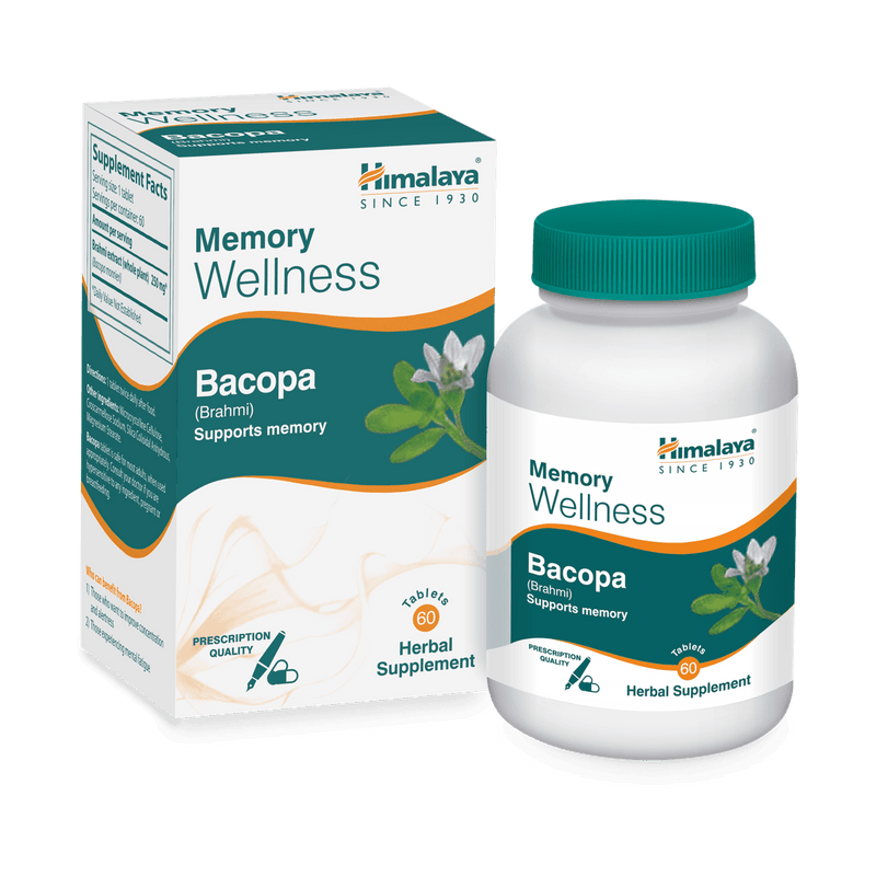 Himalaya Bacopa Memory Wellness 60 Capsules