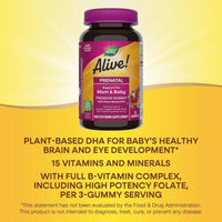 Natures Way Alive! Prenatal 75 Gummies