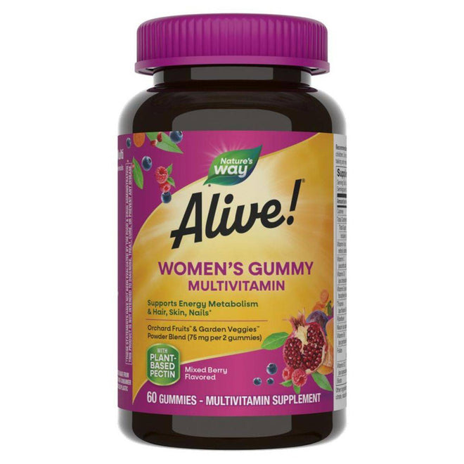 Natures Way Alive! Womens Multivitamin 60 Gummies