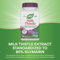 Natures Way Milk Thistle 60 VegeCapsules