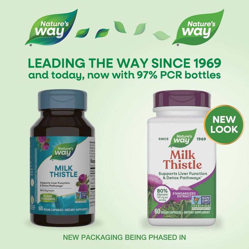 Natures Way Milk Thistle 60 VegeCapsules