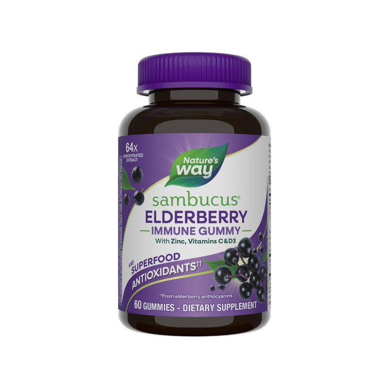 Natures Way Sambucus 60 Gummies