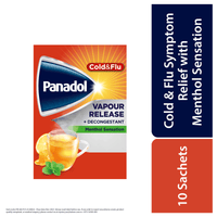 Panadol Cold & Flu Vapour Release 10 Sachets