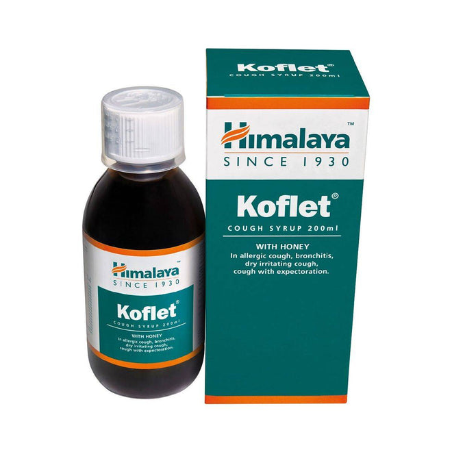 Himalaya Koflet Cough Syrup with Honey 200ml