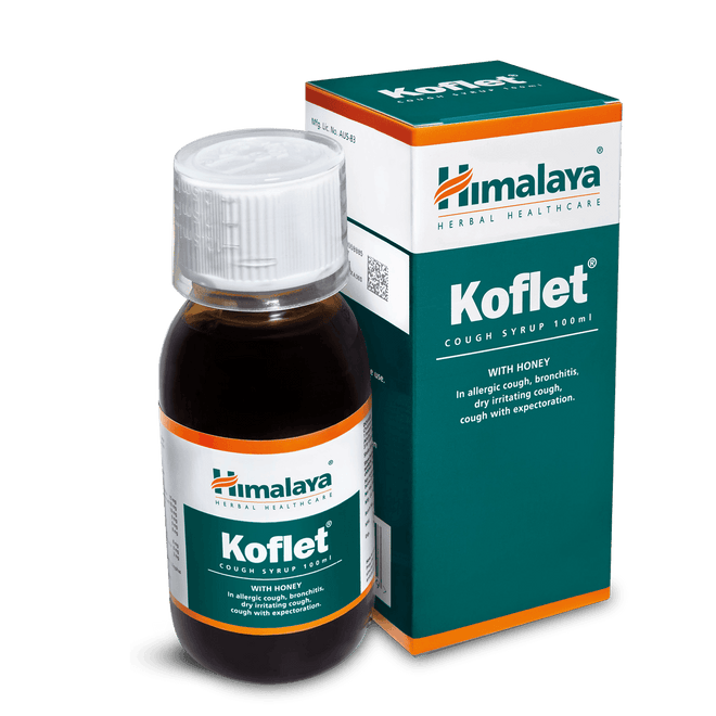 Himalaya Koflet Cough Syrup with Honey 100ml