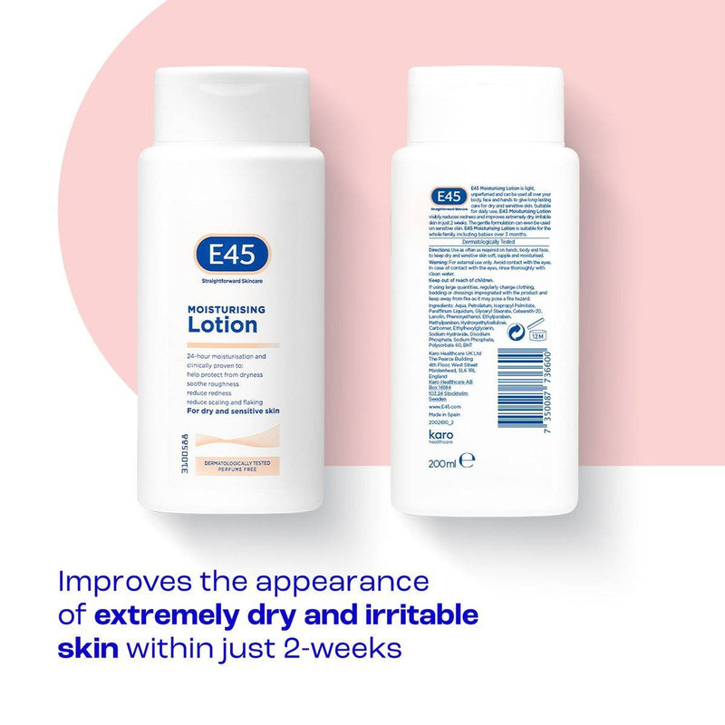 E45 Moisturizing Body Lotion 200ml