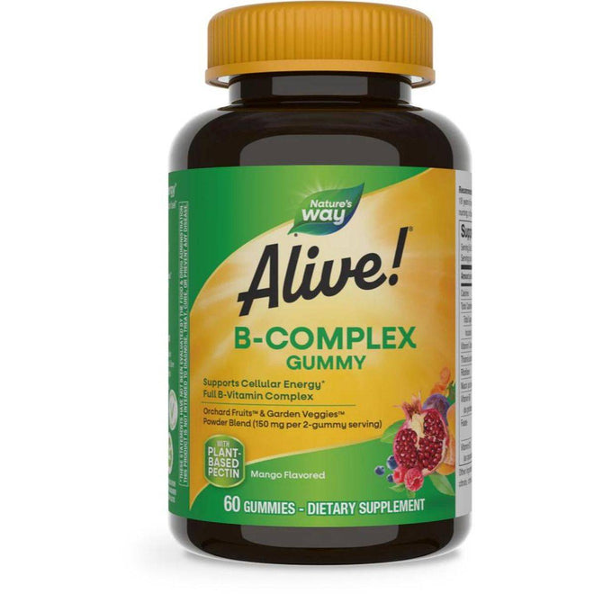 Natures Way Alive! BComplex 60 Gummies