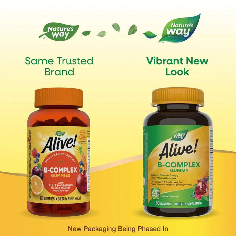Natures Way Alive! BComplex 60 Gummies