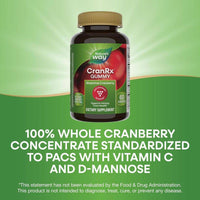Natures Way Alive! CranRx 60 Gummies