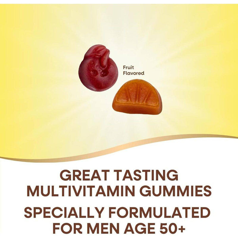 Natures Way Alive! Mens Multivitamin 50+ 60 Gummies