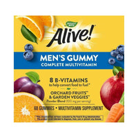 Natures Way Alive! Mens Multivitamin 60 Gummies