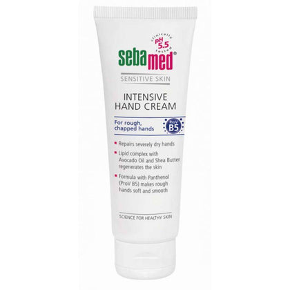 Sebamed Sensitive Skin Intensive Hand Cream 75ml - Chemist Warehouse UAE
