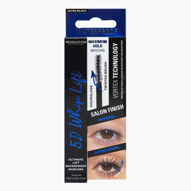 Revolution Makeup 5D Whip Lift Waterproof Mascara 12ml