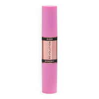 Revolution Makeup Blush & Highlight Stick Flushing Pink 4.3g