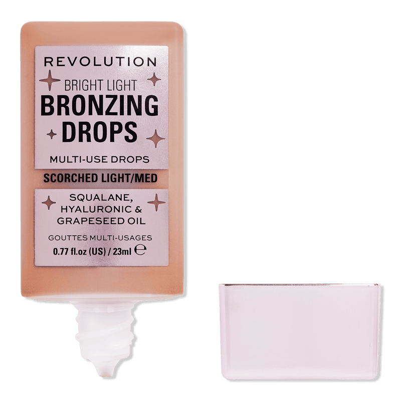 Revolution Makeup Bright Light Bronzing Drops Bronze Scorched 23ml
