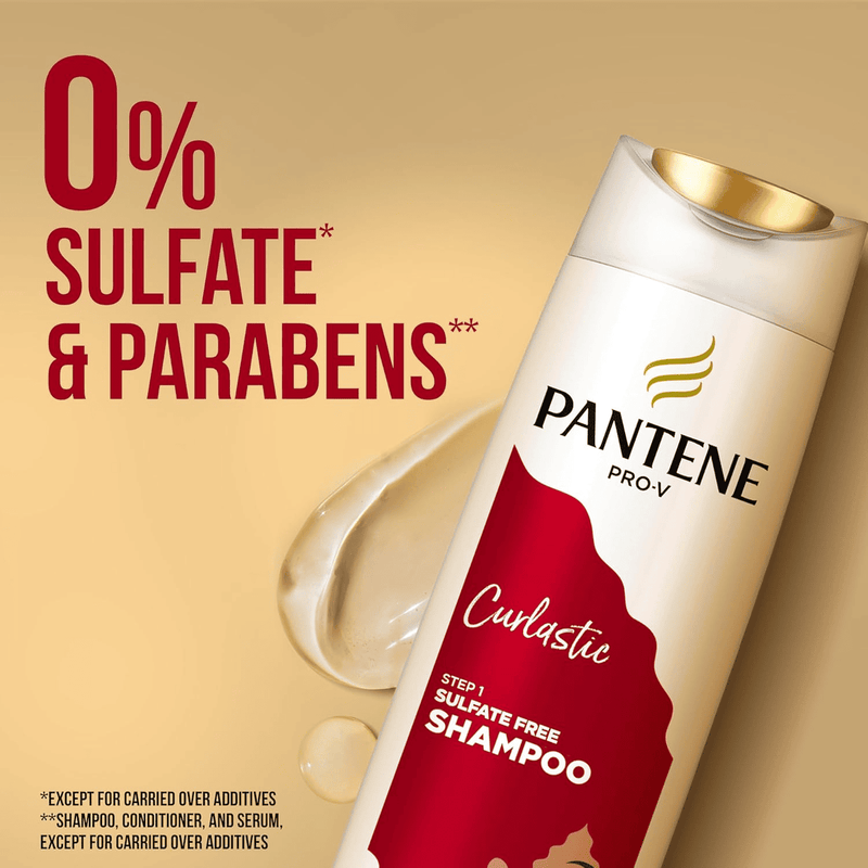 Pantene ProV Curlastic Sulfate Free Shampoo 400ml