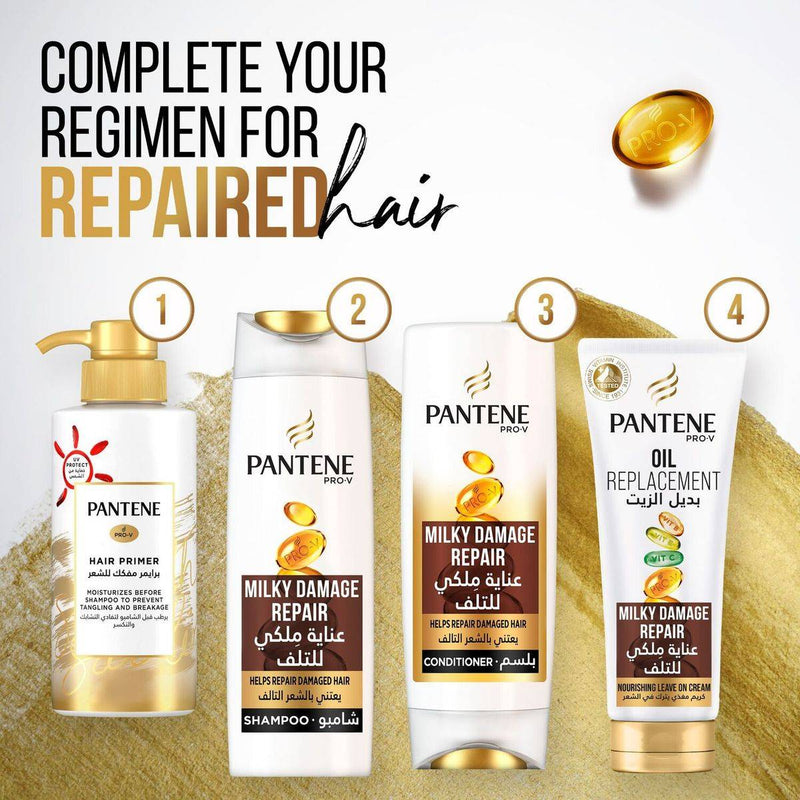 Pantene ProV Milky Damage Repair Shampoo 600ml