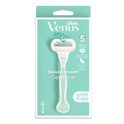 Venus Razor Deluxe Smooth Sensitive + 2 Refills - Chemist Warehouse UAE
