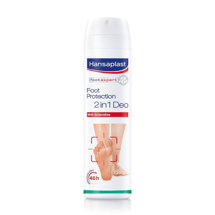 Hansaplast Foot Protection 2in1 Deo Antibacterial Spray 150ml - Chemist Warehouse UAE