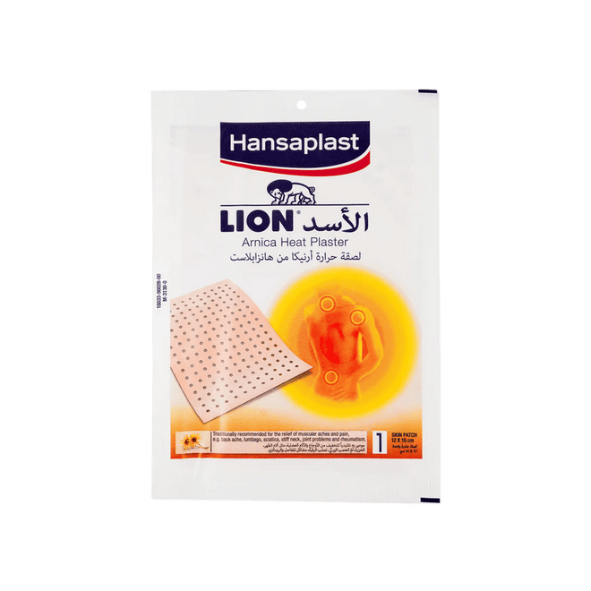 Hansaplast Lion Capsicum Heat Plaster Arnica 1 Strip