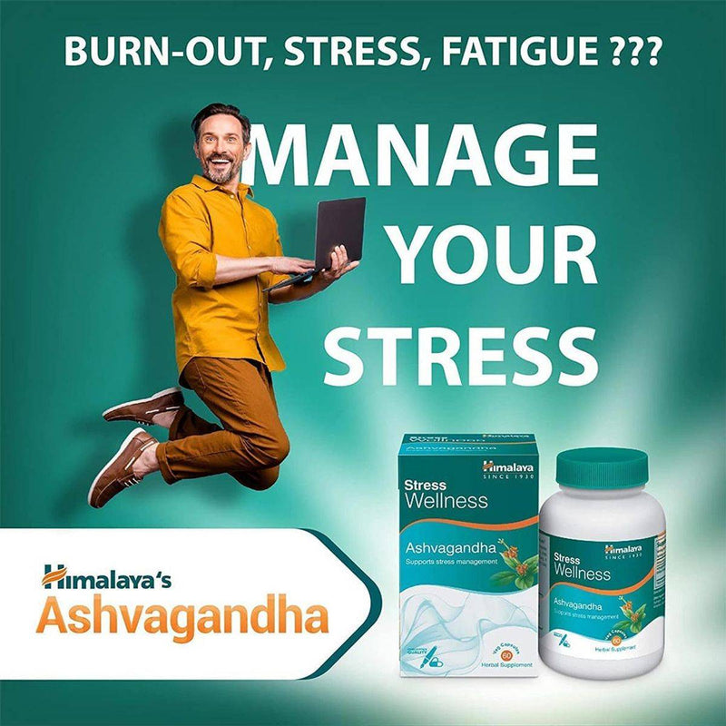 Himalaya Ashvagandha Stress Wellness 60 Capsules