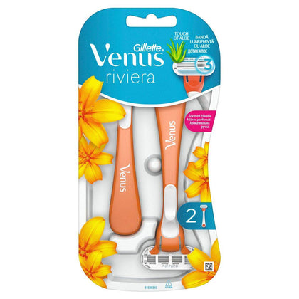 Venus Razor Disposable Riviera 2 Count - Chemist Warehouse UAE