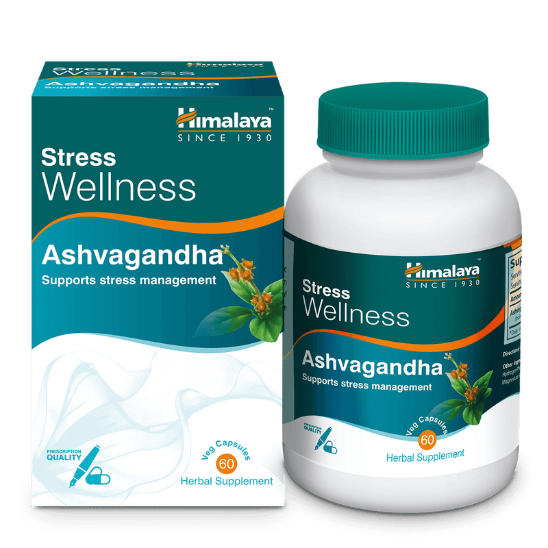 Himalaya Ashvagandha Stress Wellness 60 Capsules