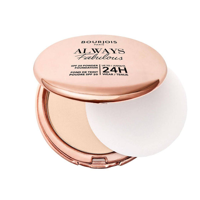 Bourjois Always Fabulous Compact Powder 100 Rose Ivory 7g