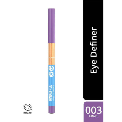 Rimmel Kind & Free Eyeliner 003 Grape Lilac - Chemist Warehouse UAE