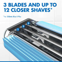 Gillette Razor Disposable Blue3 Cool 6 Count