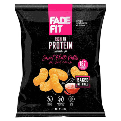 Fade Fit Protein Puff Sweet Chili 40g - Chemist Warehouse UAE
