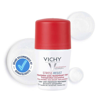 Vichy 72Hr Stress Resist Antiperspirant Roll-On 50ml - Chemist Warehouse UAE