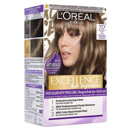 Loreal Paris Excellence 7.17 Ash Blonde - Chemist Warehouse UAE