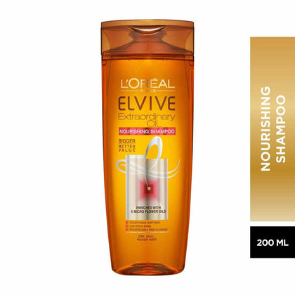 Loreal Paris Elvive Extraordinary Oil Dry Hair Shampoo 200ml - Chemist Warehouse UAE
