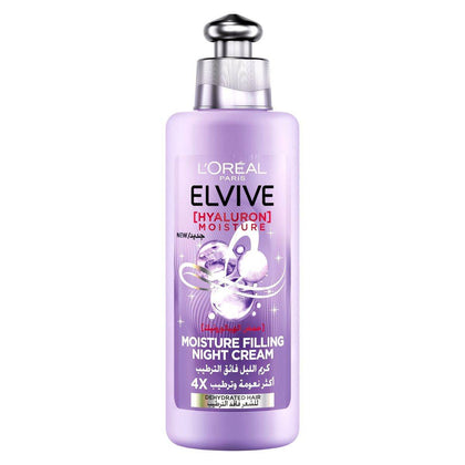 Loreal Paris Elvive Hyaluron Moisture Filling Night Cream 200ml - Chemist Warehouse UAE
