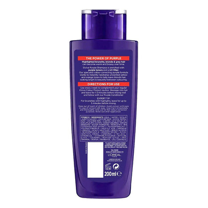 Loreal Paris Elvive Color Protect Purple Shampoo 200ml - Chemist Warehouse UAE